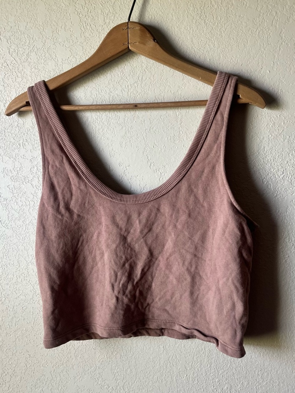 Aerie 100% Cotton Brown Colored Tank
